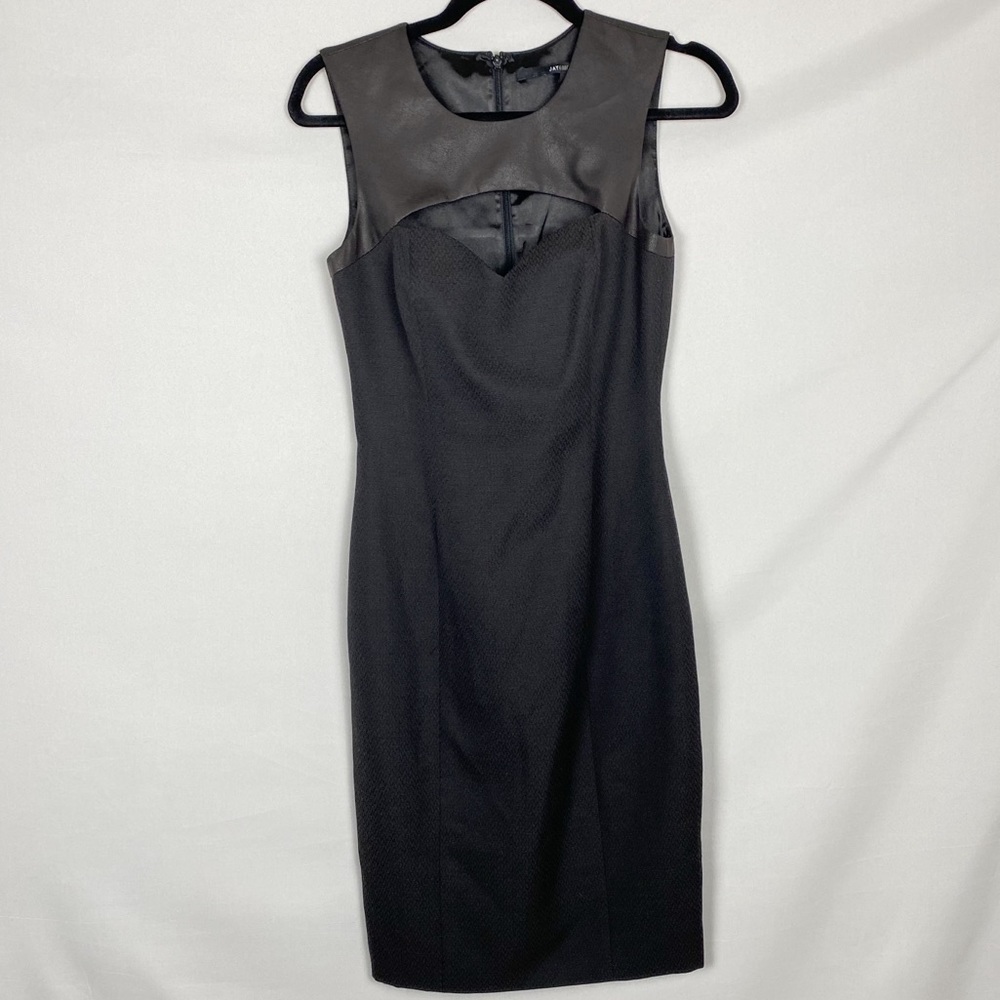 Jay Godfrey Black Chest Cutout Dress - Picture 4 of 10